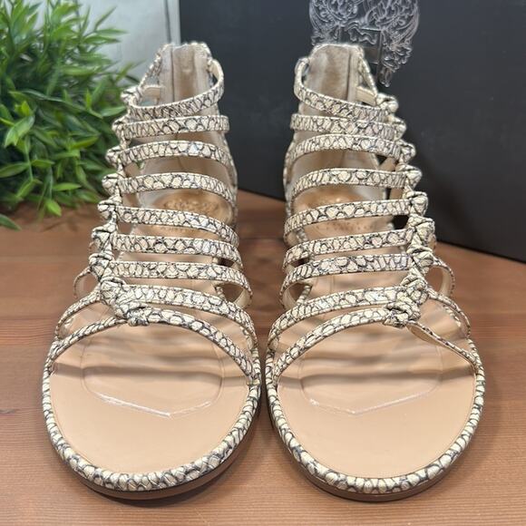 Vince Camuto Lendrila Leather Gladiator Sandals Size 6.5 - Picture 6 of 12